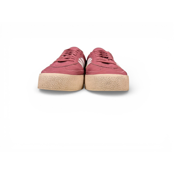 adidas Originals Womens Sambarose Trace Maroon/Cloud White/Linen) Sz 7.5 - Picture 5 of 9